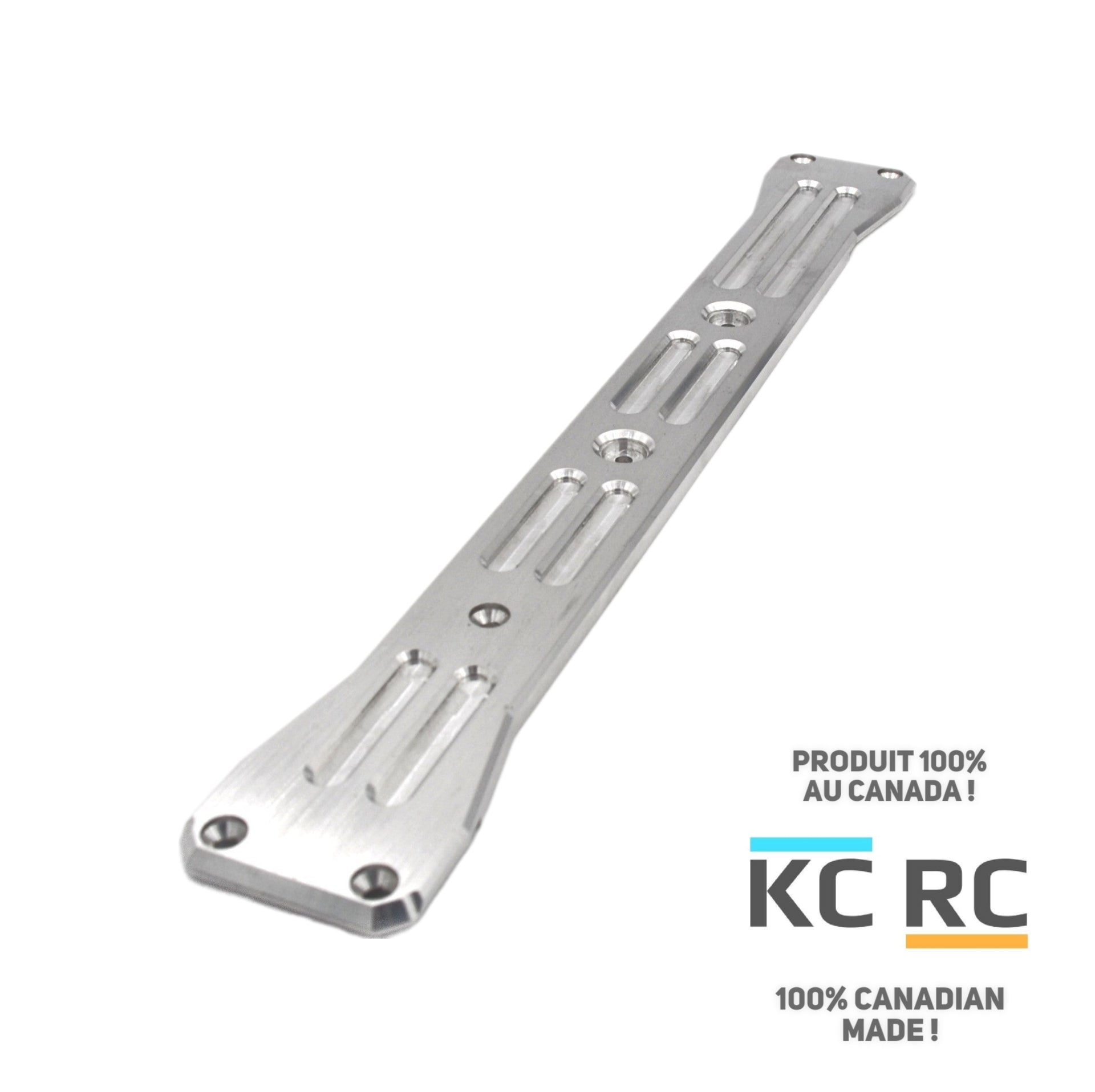Plaque de protection KC RC 7075 T6 ( 6,35 mm ) pour Kraton 4s v2 (T1, T2)