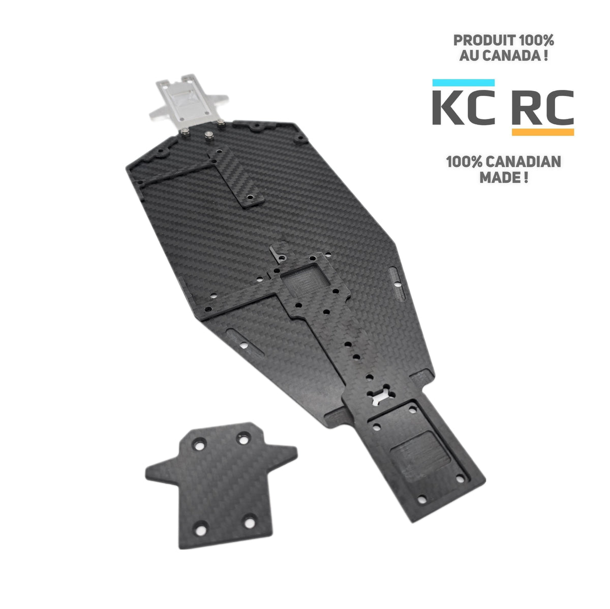 KC RC 2mm Carbon fiber chassis for Tekno EB410 and ET410 serie