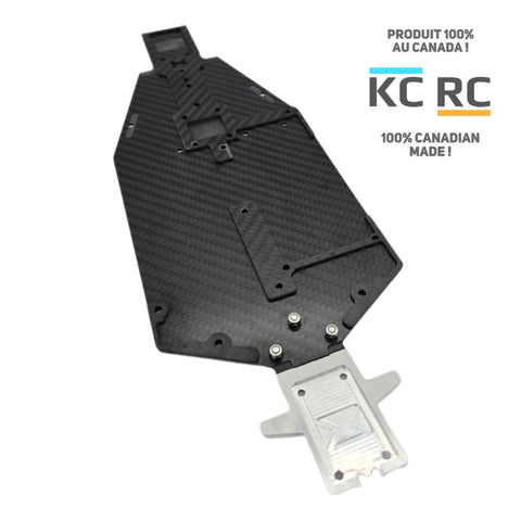 KC RC 2mm Carbon fiber chassis for Tekno EB410 and ET410 serie