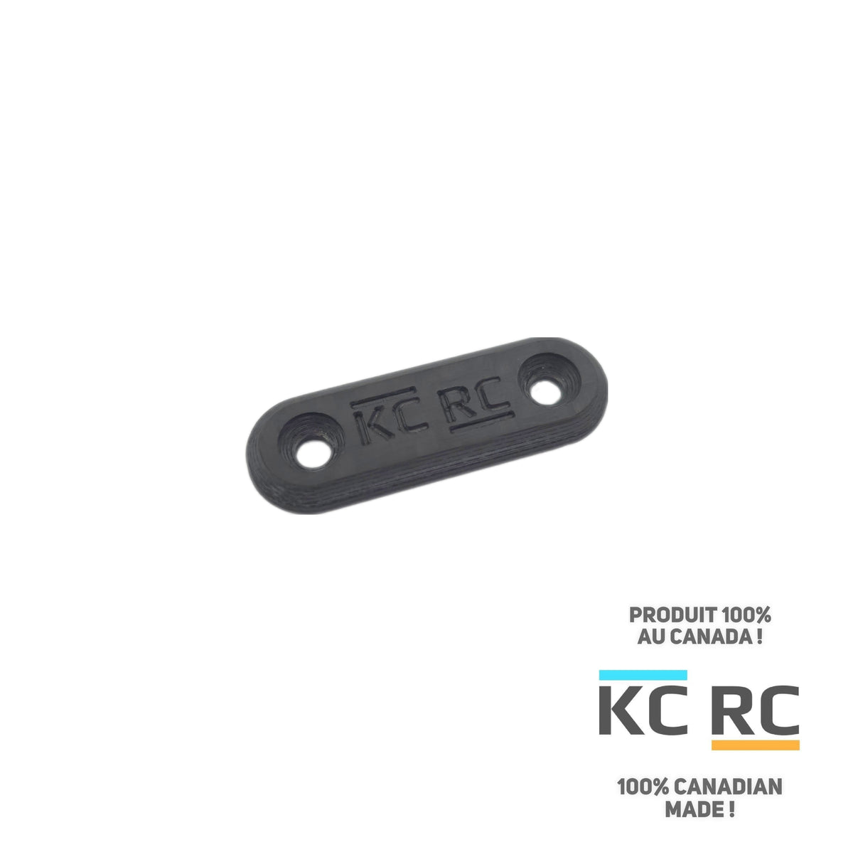 Rondelle d'aileron en fibre de carbone KC RC (24 mm)