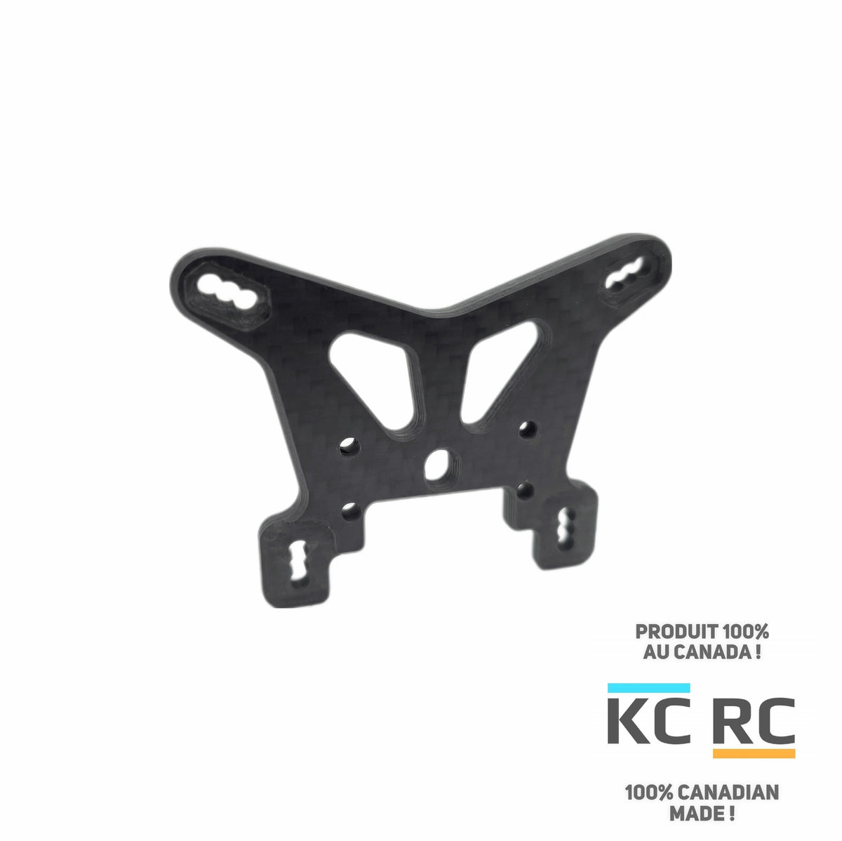 KC RC Rear Carbon fiber Shock Tower (TLR 22x4)