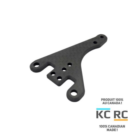 KC RC Carbon Steering top plate (TEKNO EB410-EB410.2 / ET410 - ET410.2)