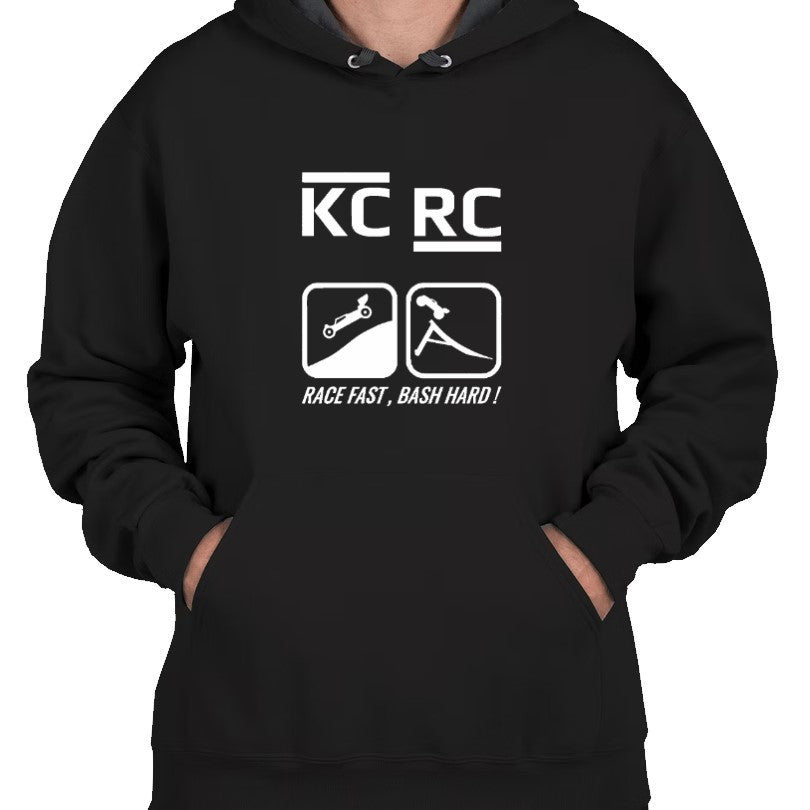 Sweat à capuche KC RC (RACE FAST, BASH HARD!)