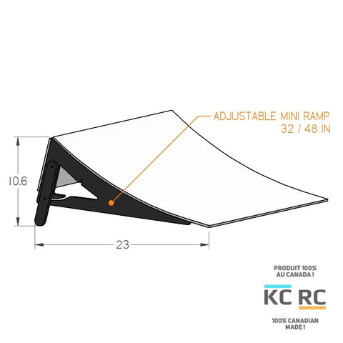 KC RC Adjustable Mini Ramp