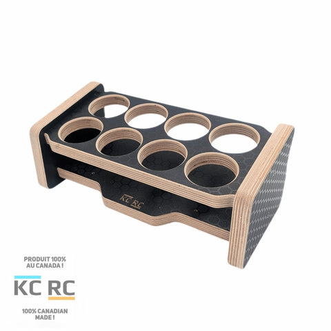 KC RC 8oz Shock oil bottles organization rack