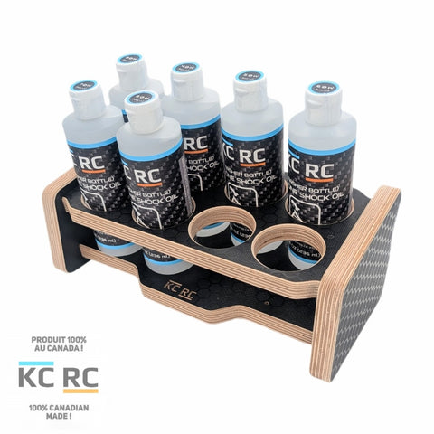 KC RC 8oz Shock oil bottles organization rack