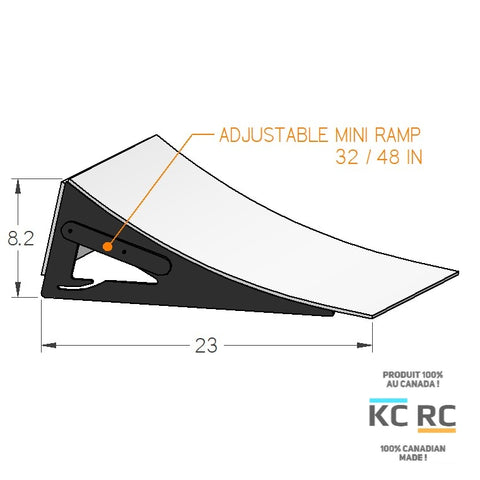 KC RC Adjustable Mini Ramp