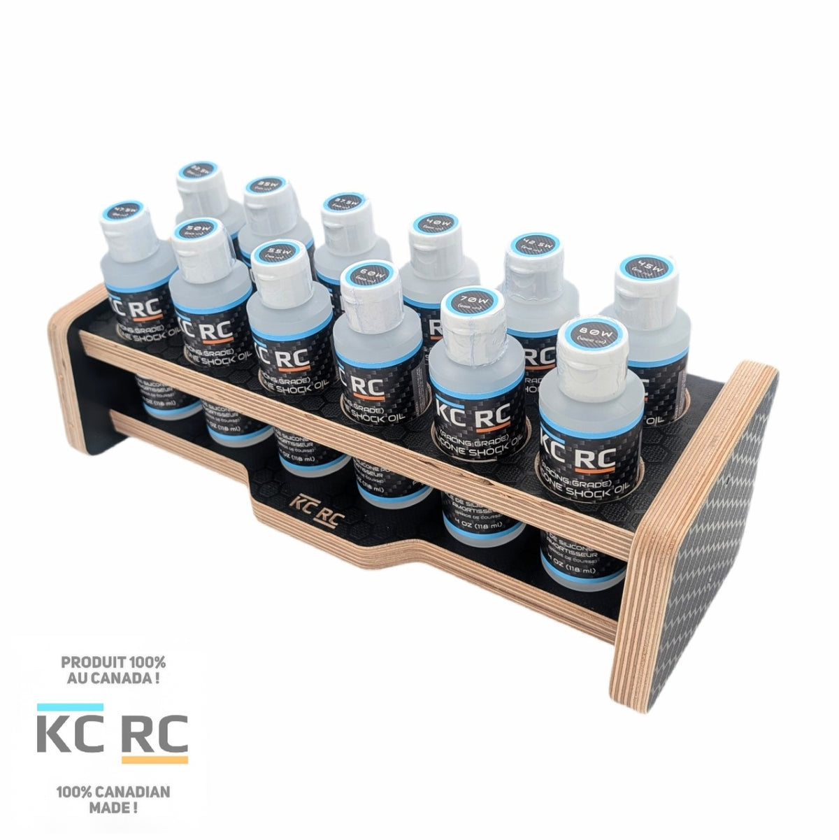 KC RC 4oz Shock oil bottles organization rack